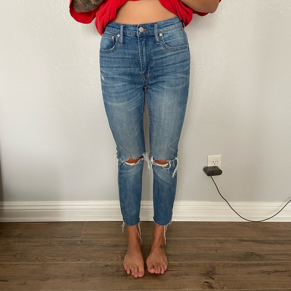 Madewell slim boy jean